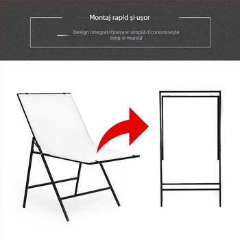 RETENG ZP-6100 Masă pentru fotografie de natură statică – masă de studio pliabilă, construcție metalică, capacitate 2–5 kg