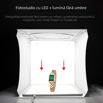 PULUZ Fat Cow Lumină inel LED pliabilă pentru studio PKT3201 PVC 1,518 kg