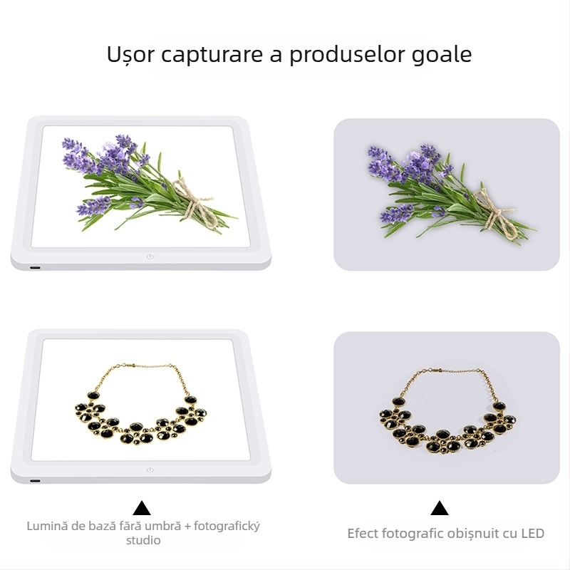 PULUZ Fat Cow Lumină inel LED pliabilă pentru studio PKT3201 PVC 1,518 kg