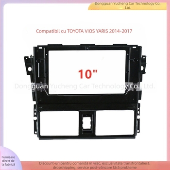 Ramă de navigație Android pentru Toyota Vios/Yaris (2014–2017), ABS+PC, 1 kg