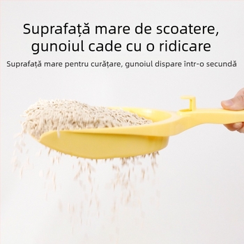 HAWoo lopată pentru nisip de pisici - Material PP, cu găuri fine, curățare ușoară, multifuncțională
