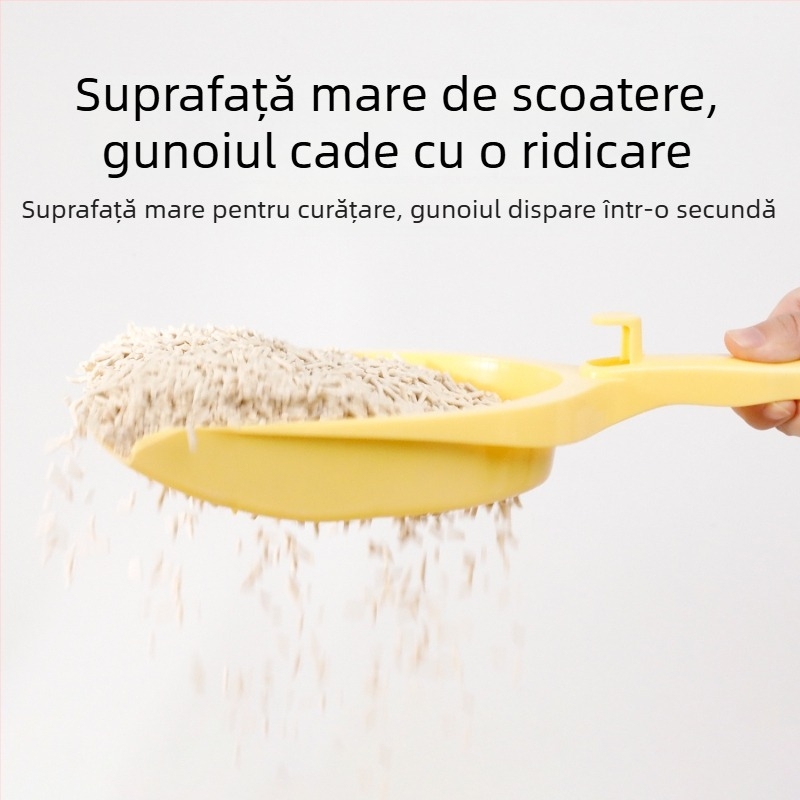 HAWoo lopată pentru nisip de pisici - Material PP, cu găuri fine, curățare ușoară, multifuncțională