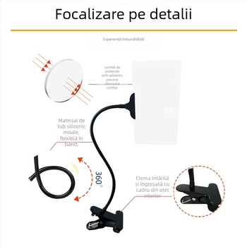 Lupa clip-on Kangeng pentru telefoane mobile — etichetă privată licențiată, nu este importat