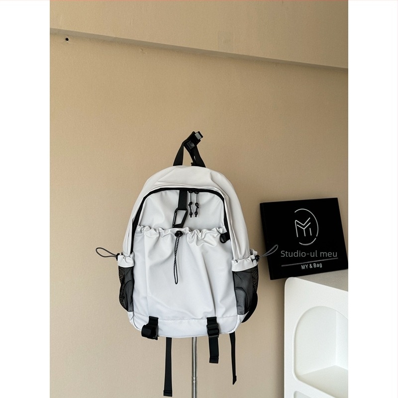 Rucsac ușor, impermeabil din nylon, cu mai multe buzunare, 20–35 L capacitate, potrivit pentru laptop de 14 inch, unisex