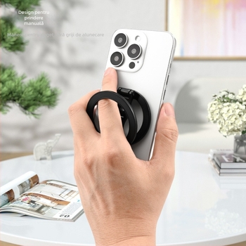 Suport pliabil pentru telefon, aliaj de zinc, design creativ, personalizabil