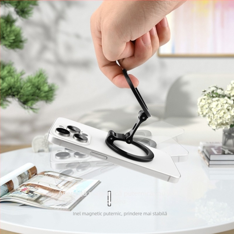 Suport pliabil pentru telefon, aliaj de zinc, design creativ, personalizabil