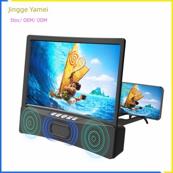 Suport de birou pentru telefon L15 cu lentilă ABS+acril, compatibil universal, utilizare pe birou