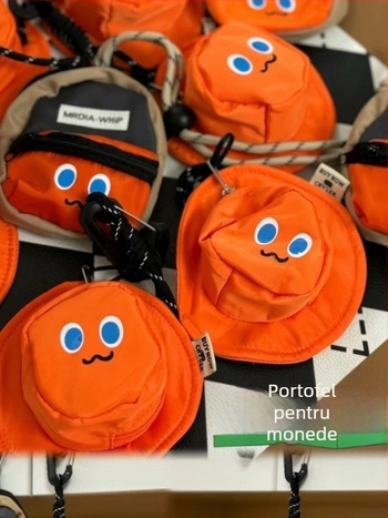 Geantă mini multifuncțională pentru monede, machiaj, căști și chei — poliester, stil urban, unisex, utilizare zilnică