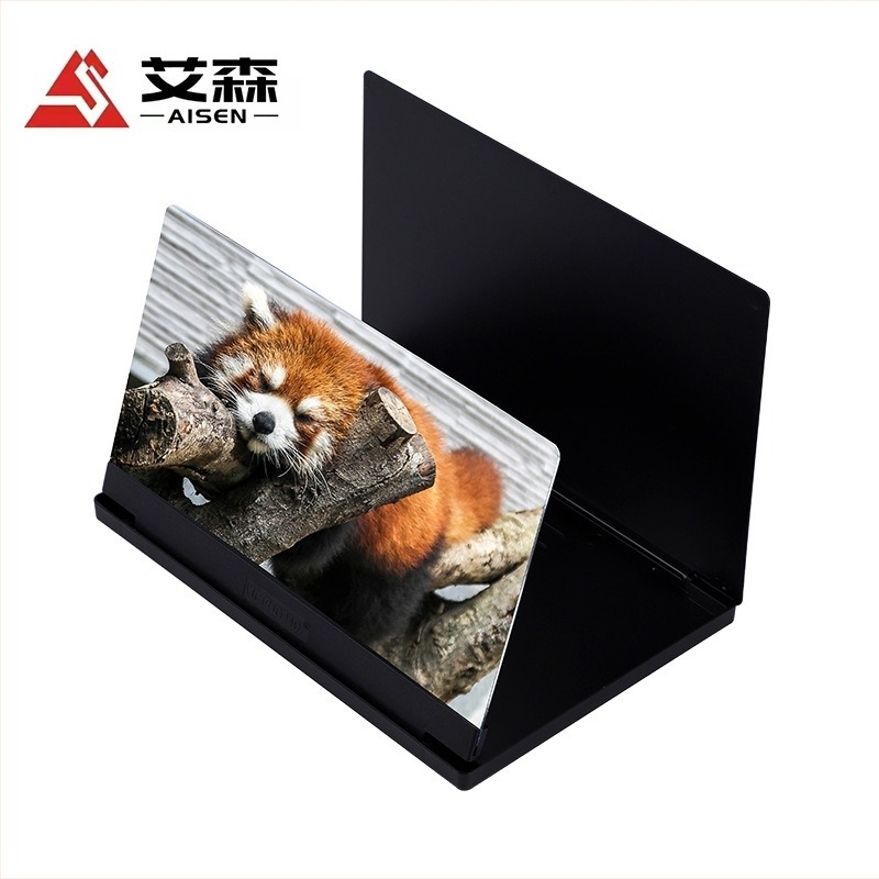 Lupa de mărire pentru ecranul telefonului cu suport – Lazy bracket, Model F9X, ABS, Compatibilitate universală