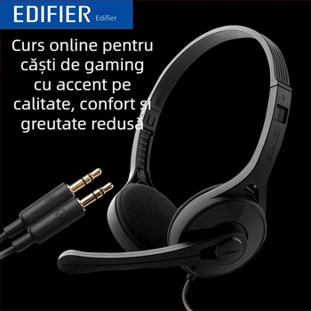 Edifier/Ramblers K550 căști de gaming cablate cu microfon, 300 g