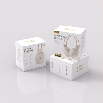 Căști wireless Dili SH03, difuzoare de 40 mm, răspuns în frecvență 200–20000 Hz, bureți de urechi din piele PU, mufă 3,5 mm