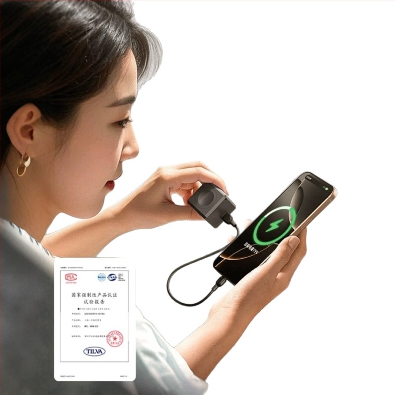 Încărcător magnetic fără fir pentru Apple Watch S1098 – Power Bank portabil 5W QC 2.0 1.2A