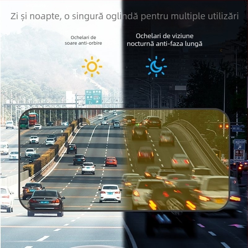 Ochelari auto anti-strălucire pentru condus noaptea, protecție oculară împotriva farurilor, utilizare dublă, rezistenți la temperaturi înalte