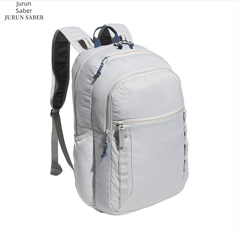 Rucsac unisex pentru activități în aer liber, impermeabil, din țesătură Oxford, cu bretele curbate