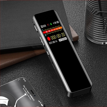 TF-52 Înregistrator vocal cu activare vocală temporizată, formate MP3/WAV, interfață USB 2.0, microfon cu condensator unidirecțional, rază de înregistrare 10 m