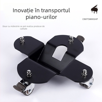Transportor pentru pian — construcție din placă de oțel; destinat instrumentelor muzicale; pentru pian; accesorii pentru instrumente cu taste occidentale