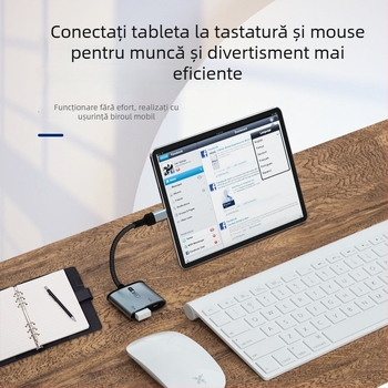 HCINOO MH356 adaptor OTG Lightning la USB 3.0 pentru Apple iPhone și iPad