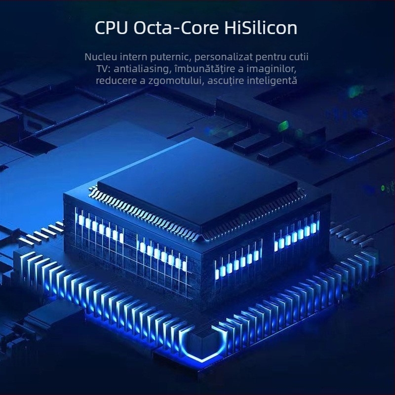 Box TV Inteligent Android, 1080p, 1GB RAM, 128GB Stocare, HDMI