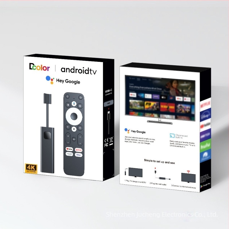 Cutie Android TV Gd1, 4K 3840x2160, Android 11, quad-core Amlogic, 2GB RAM + 16GB ROM