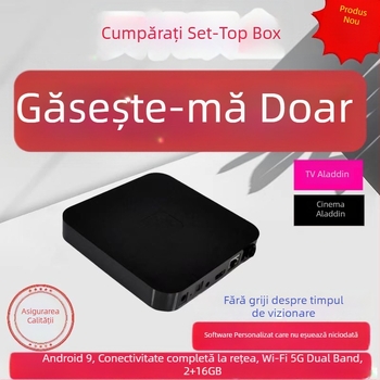 Box TV Android M302, procesor octa-core, 2 GB RAM, 16 GB stocare internă, Amlogic A12
