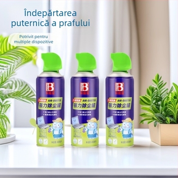 Canistru cu aer comprimat pentru curățarea calculatoarelor, tastaturilor, telefoanelor mobile și camerelor