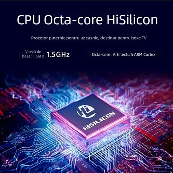 Box TV Smart K6 – 4K Android, stocare internă 8GB, 1GB RAM, HDMI