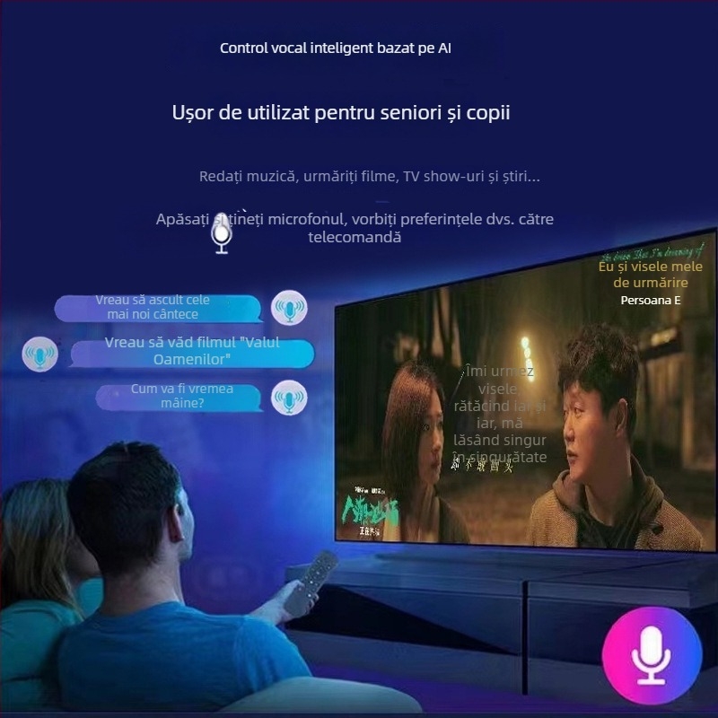 Box TV Smart K6 – 4K Android, stocare internă 8GB, 1GB RAM, HDMI