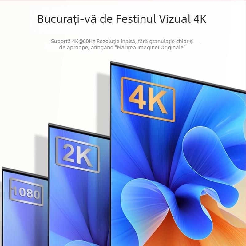 Adaptor HDMI către Type-C, cu cip LT6711, 480 Mbps, miez din cupru, model S4081-0119