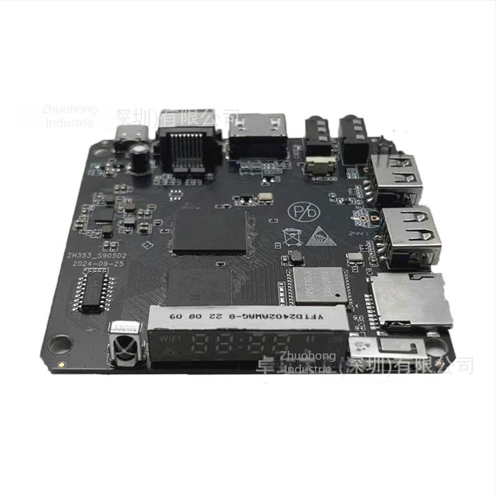 Box Android TV cu S905D2, Android 10.0, WiFi 6, 2GB RAM / 4GB ROM, ieșire HDMI