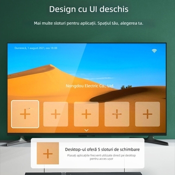 T8 Set-Top Box Wireless HD cu Wi‑Fi și Proiecție Inteligentă