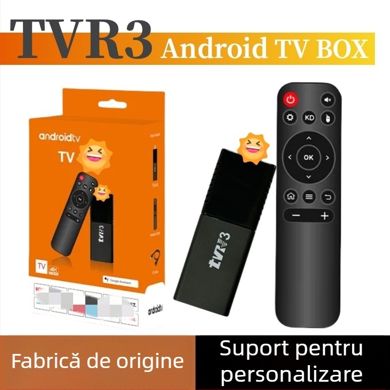 Box TV Quad-core Allwinner A53, Android 10.0, 1GB/2GB RAM, 8GB/16GB memorie, 1080p