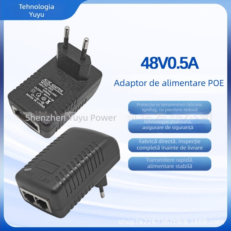 Sursă PoE Yueyu – intrare 12V 1A, seria: surse PoE, greutate 10 g
