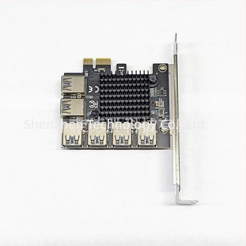 Card adaptor Rongdesheng LPE-71X – cablu de extindere PCIe cu nucleu din cupru tinat