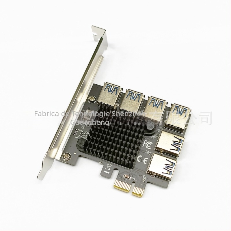 Card adaptor Rongdesheng LPE-71X – cablu de extindere PCIe cu nucleu din cupru tinat