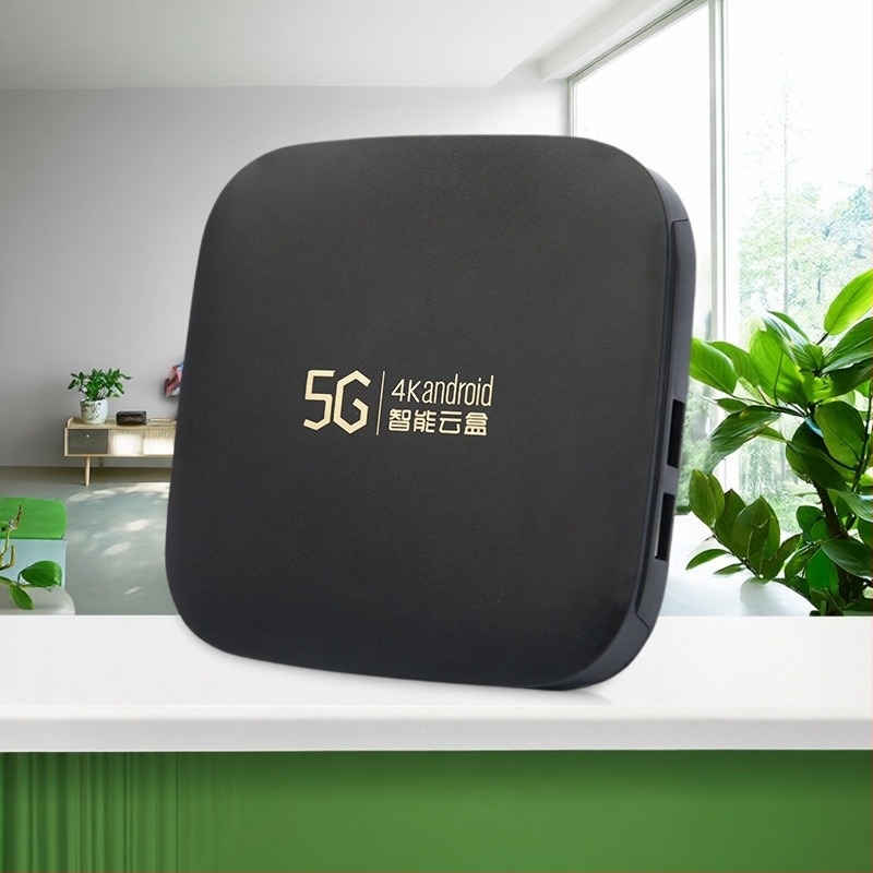 Box Android TV cu ieșire 4K, procesor MV100, 1GB RAM, 8GB stocare, HDMI, Wi-Fi, telecomandă Bluetooth