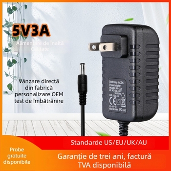 Adaptor de alimentare de perete 5V3A pentru set-top box TV de rețea și bandă LED