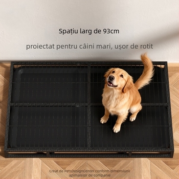 Toaletă pentru câini cu plasă metalică, acoperire nano | Brand: Neurotic cat; Material: cadru din fier; Etichetă privată: Autorizată; Import: Nu