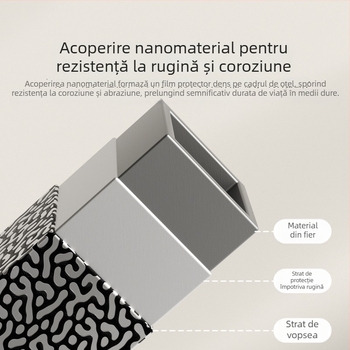 Toaletă pentru câini cu plasă metalică, acoperire nano | Brand: Neurotic cat; Material: cadru din fier; Etichetă privată: Autorizată; Import: Nu