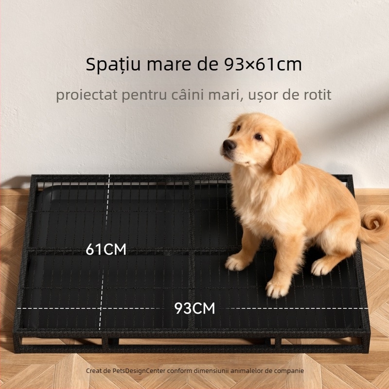 Toaletă pentru câini cu plasă metalică, acoperire nano | Brand: Neurotic cat; Material: cadru din fier; Etichetă privată: Autorizată; Import: Nu