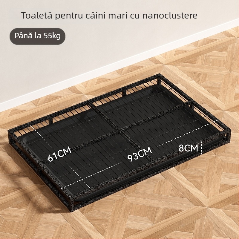 Toaletă pentru câini cu plasă metalică, acoperire nano | Brand: Neurotic cat; Material: cadru din fier; Etichetă privată: Autorizată; Import: Nu