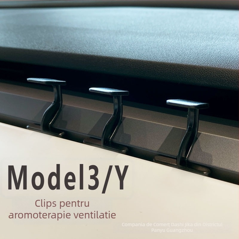 Clip pentru ieșire de aer Tesla Model 3/Y, suport parfum, convertor, a doua generație
