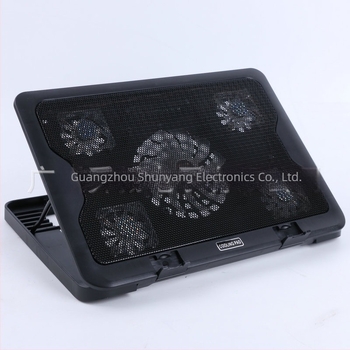 Radiator pentru laptop SY-C5, 5 ventilatoare, răcire cu aer, pentru notebook/ultrabook/PlayBook