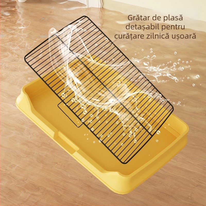 Toaletă interioară pentru câini – mici și mari, tavă de toaletă din plastic PP