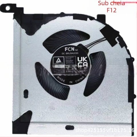 Radiator pentru laptop pentru Lenovo Legion Y7000P, IRH8, R7000P, ARH8 (2023) – aluminiu, 1 ventilator, greutate 80 g