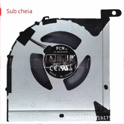 Radiator pentru laptop pentru Lenovo Legion Y7000P, IRH8, R7000P, ARH8 (2023) – aluminiu, 1 ventilator, greutate 80 g