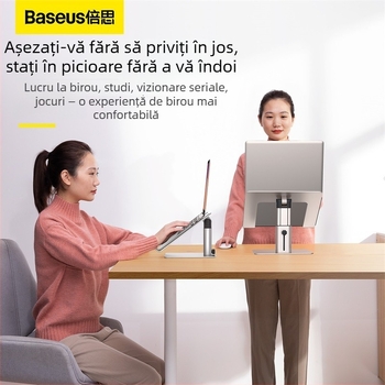 Baseus Stand pentru laptop din aliaj de aluminiu, stil universal
