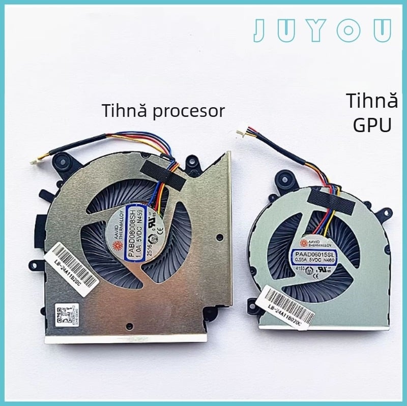 Ventilator de răcire original pentru laptop MSI GF66/GL66 (MS-1581, N459, N460)