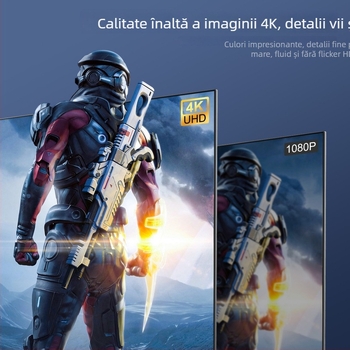 Adaptor cablu DP la HDMI, placat cu aur, 4K30Hz, lungime 2 m