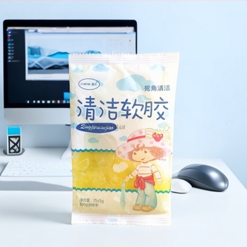 Pastă de curățare pentru tastaturi și dispozitive — formulă din cauciuc moale, Crystal Mud; compatibilă cu notebook-uri, telefoane mobile, calculatoare și mașini.