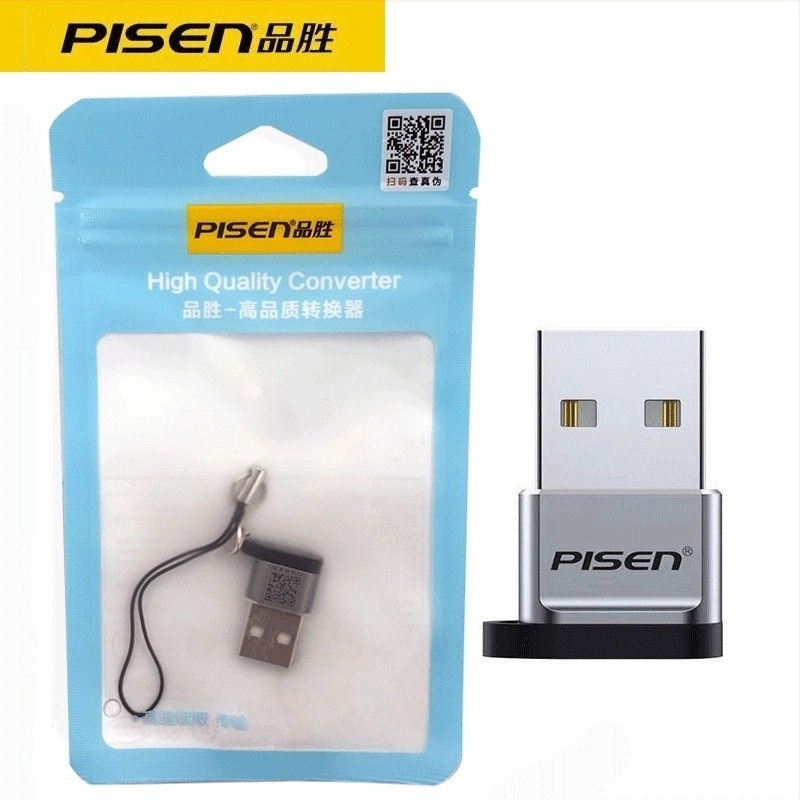 Pisen NJ-H02 adaptor USB-C pentru date și încărcare, compatibil Type-C